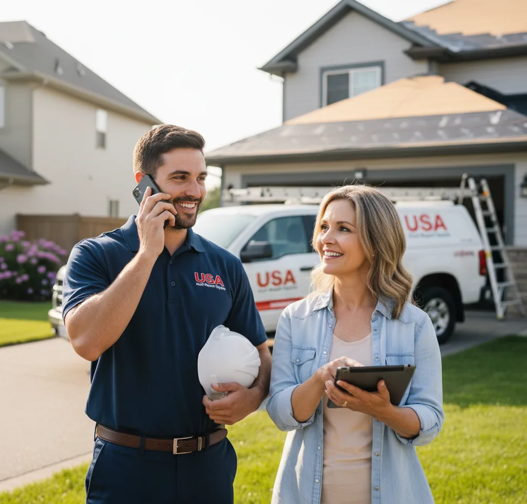 USA Roof Repair Experts customer support in Lucerne